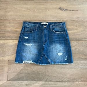 Flying Monkey size 28 dark wash denim skirt